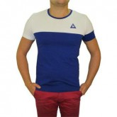 Le Coq Sportif Tee Shirt Merrela Bleu T-Shirts Manches Courtes Homme Réduction Prix